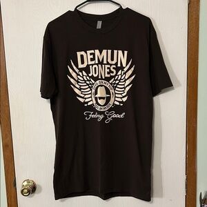 Brown Demun Jones Short Sleeve Graphic T-Shirt